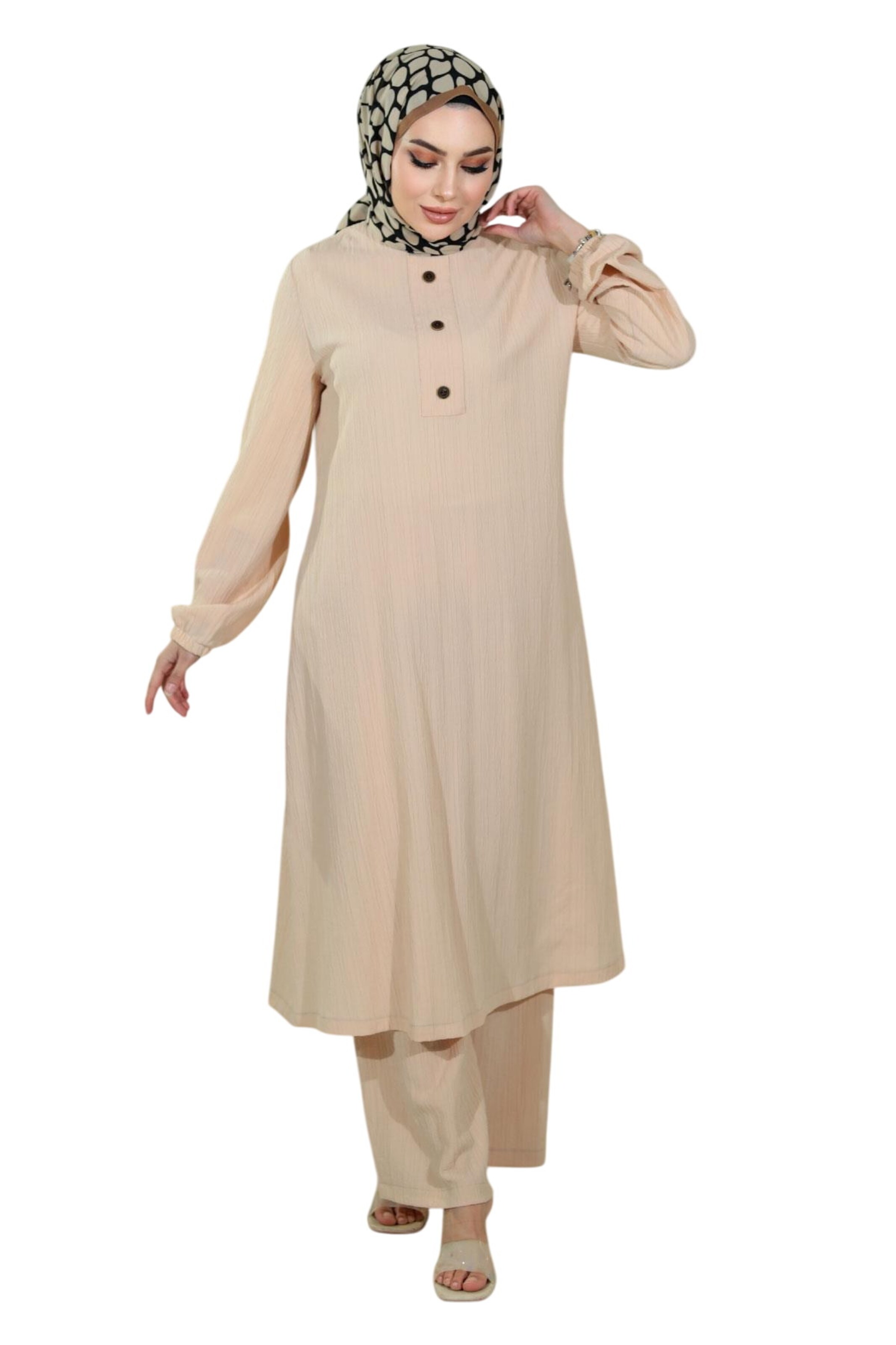 MODAMIHRAM Pantsuit in Beige