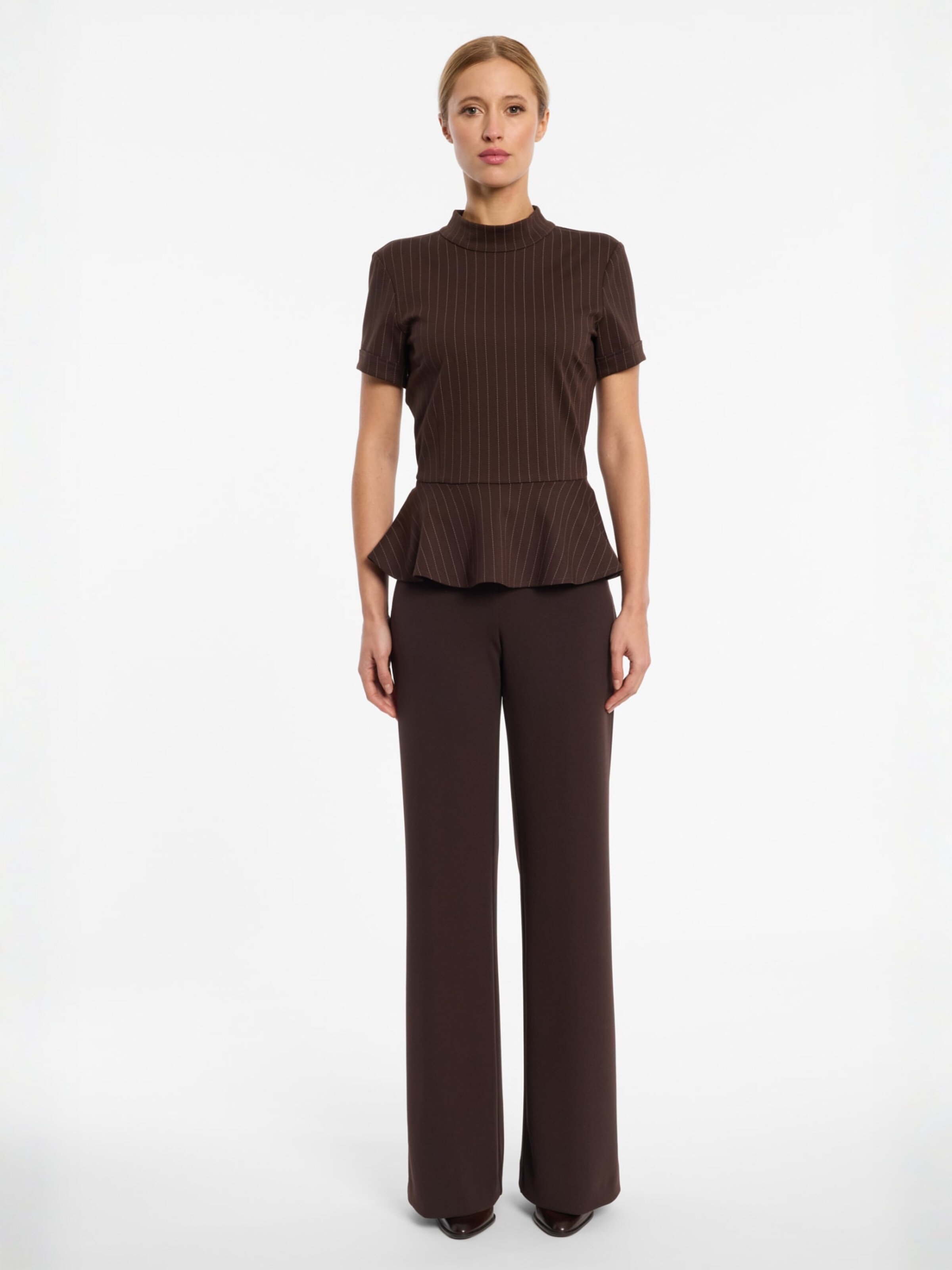 Ana Alcazar Blouse 'Elioranna' in Brown