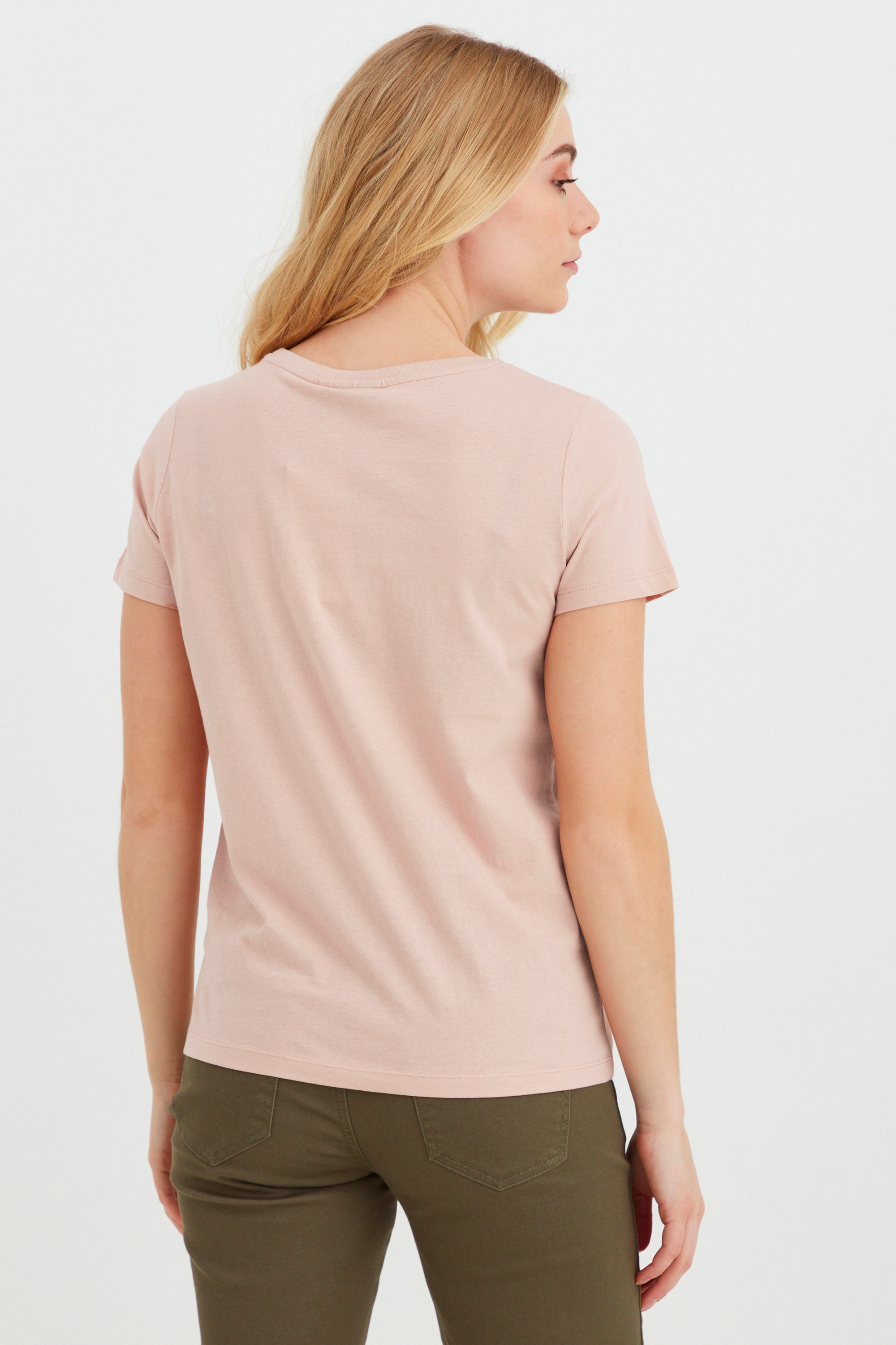 Fransa T-Shirt Frambox in Rosa 