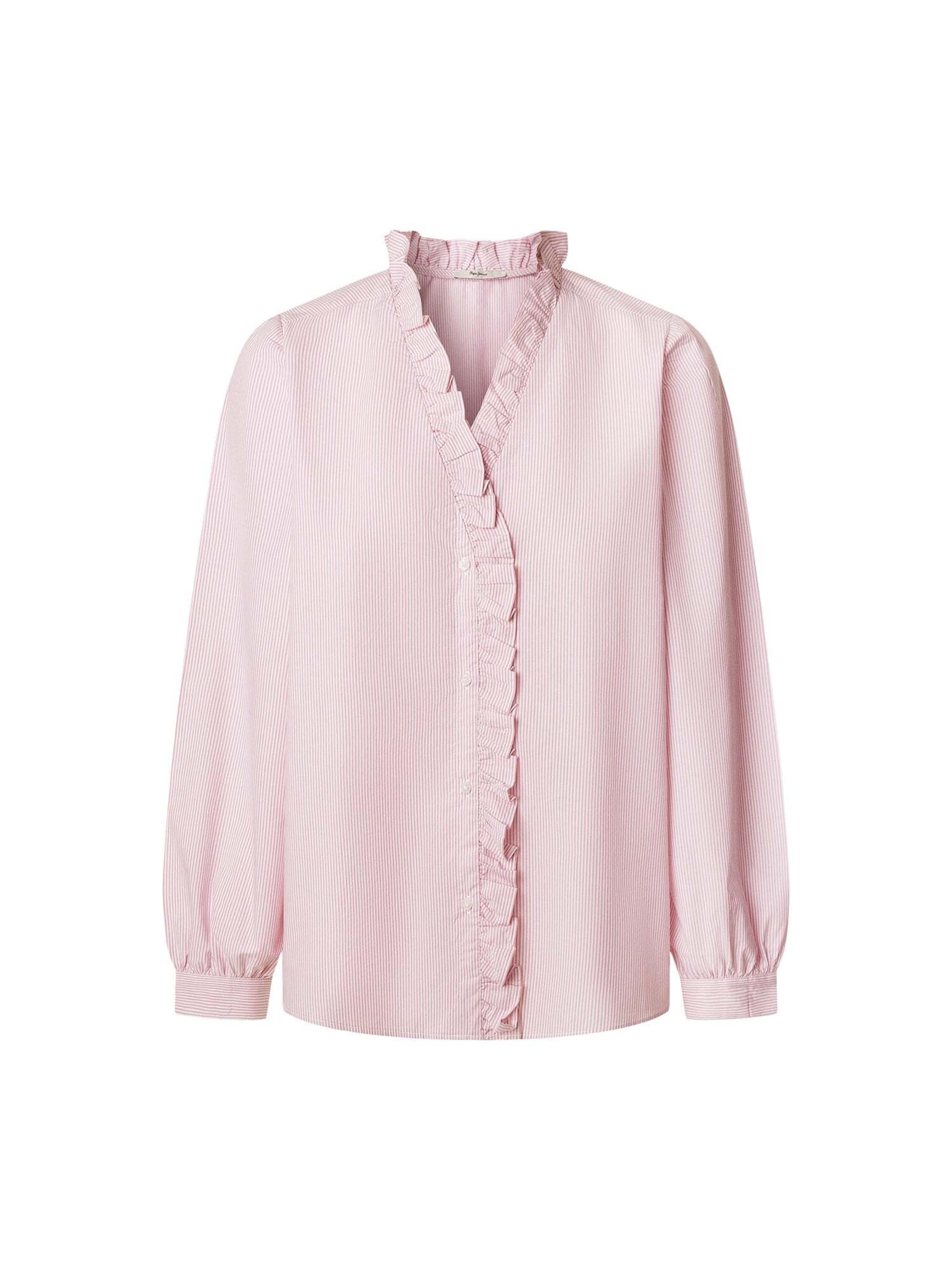 Pepe Jeans Blouse 'PEARLCY' in Roze: voorkant