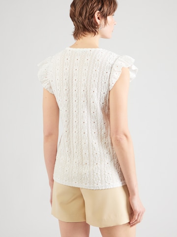 Hailys Μπλούζα 'Fi44rna' σε λευκό