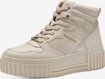 s.Oliver Sneaker in Beige: Vorderseite