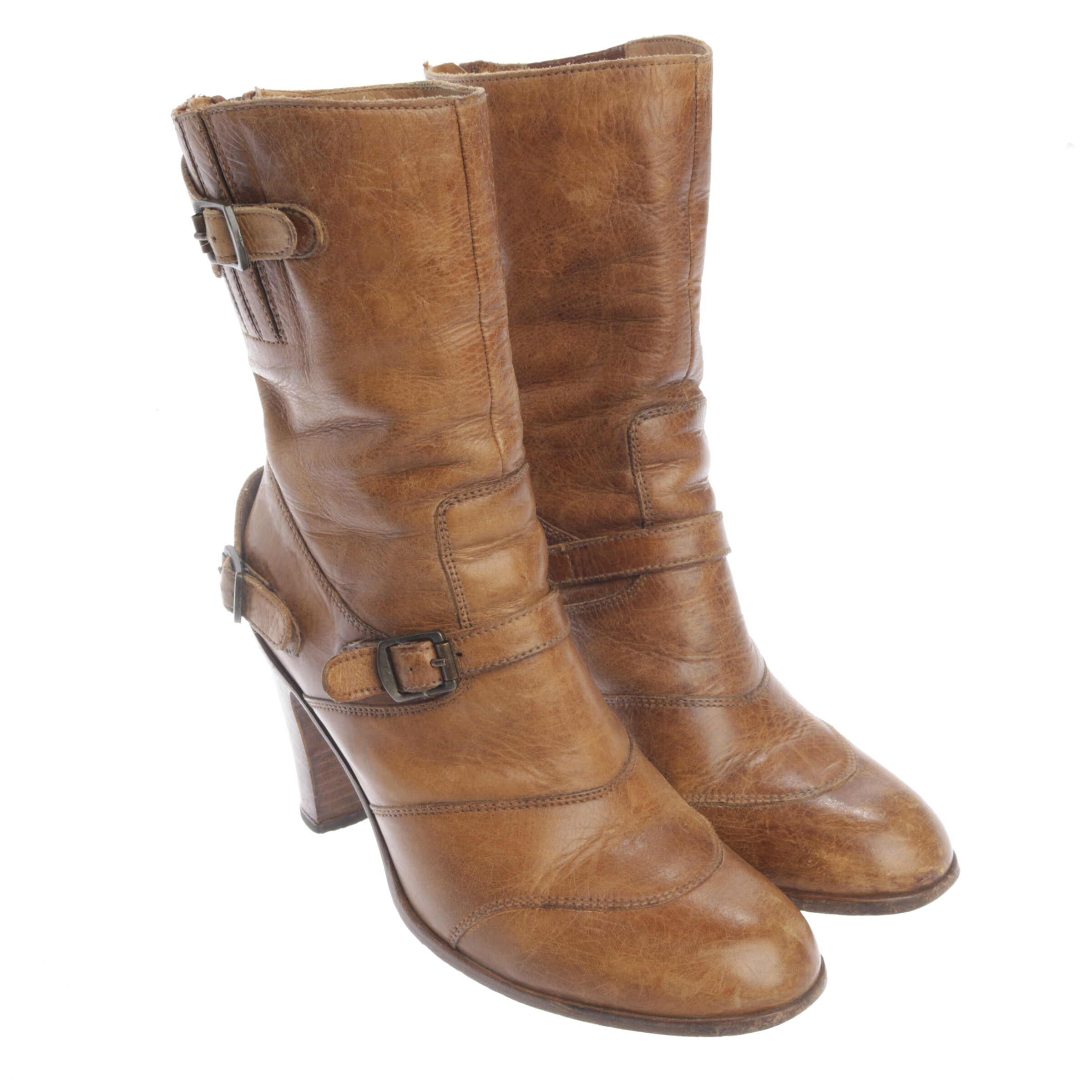 Belstaff Stiefeletten 40 in Braun: Vorderseite