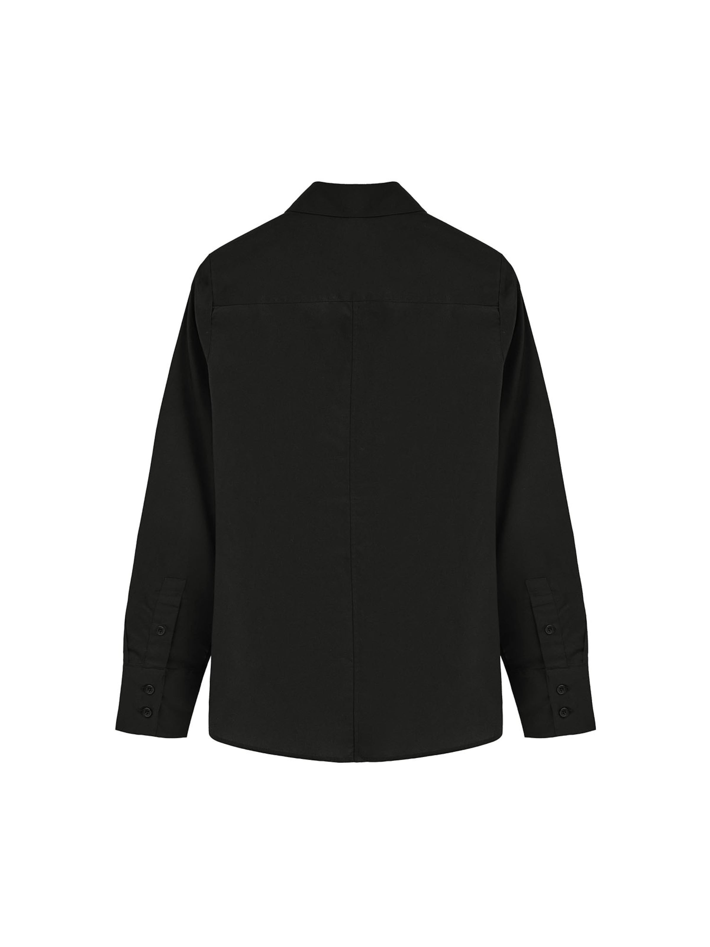 Polo Club Blouse Bodysuit in Black