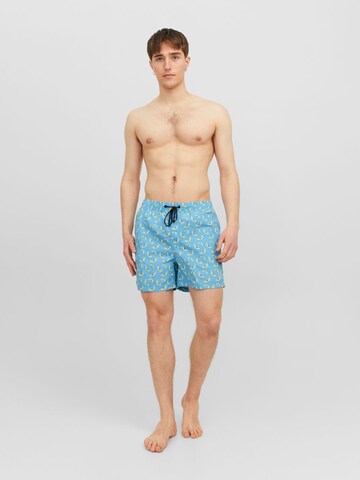 JACK & JONES Badeshorts 'Fiji' in Blau