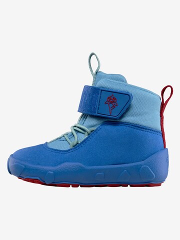 Affenzahn First-Step Shoes 'Vegan Warmy Vegan Warmy' in Blue: front