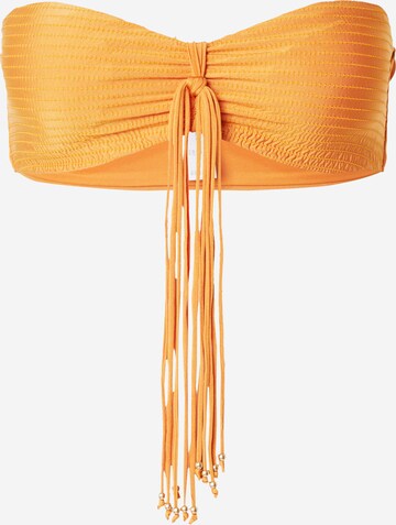 Women' Secret Bandeau Bikini Top in Orange: front