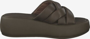 TAMARIS Mules in Brown