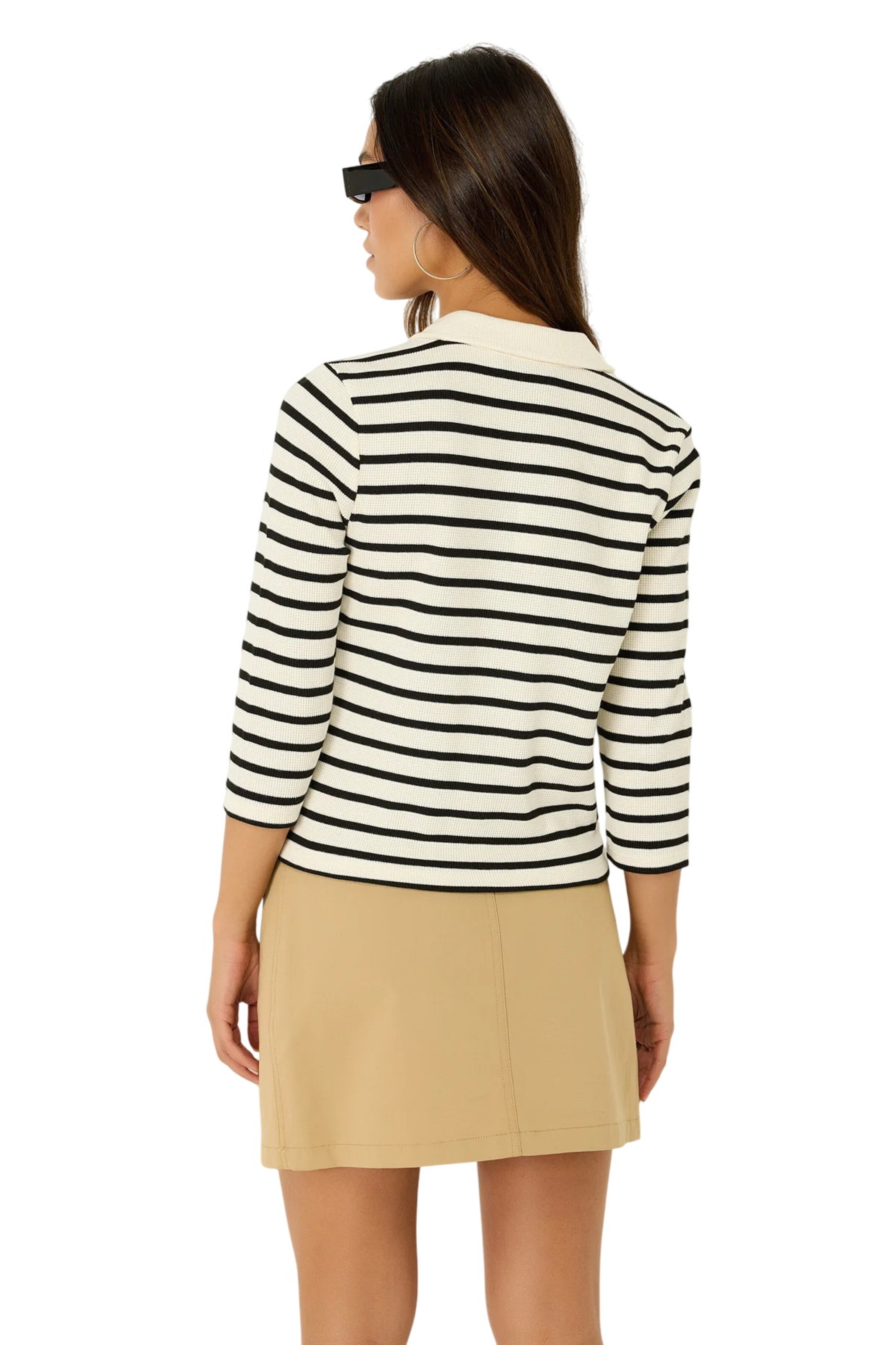 No Matter What Shirt in Beige