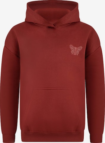 Smilodox Sweatshirt 'Nala' in Braun: Vorderseite