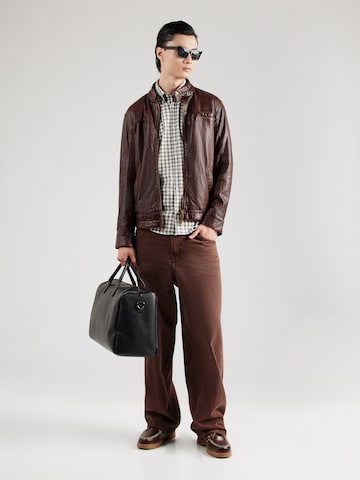 BOSS Regular fit Ing 'ROAN' - zöld