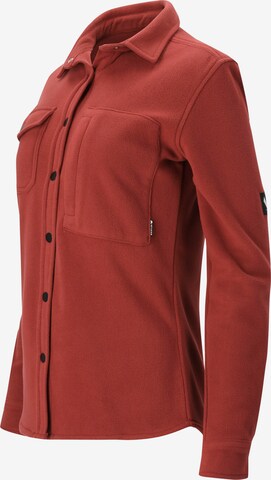 Whistler Athletic Fleece Jacket 'Noelle' in Red