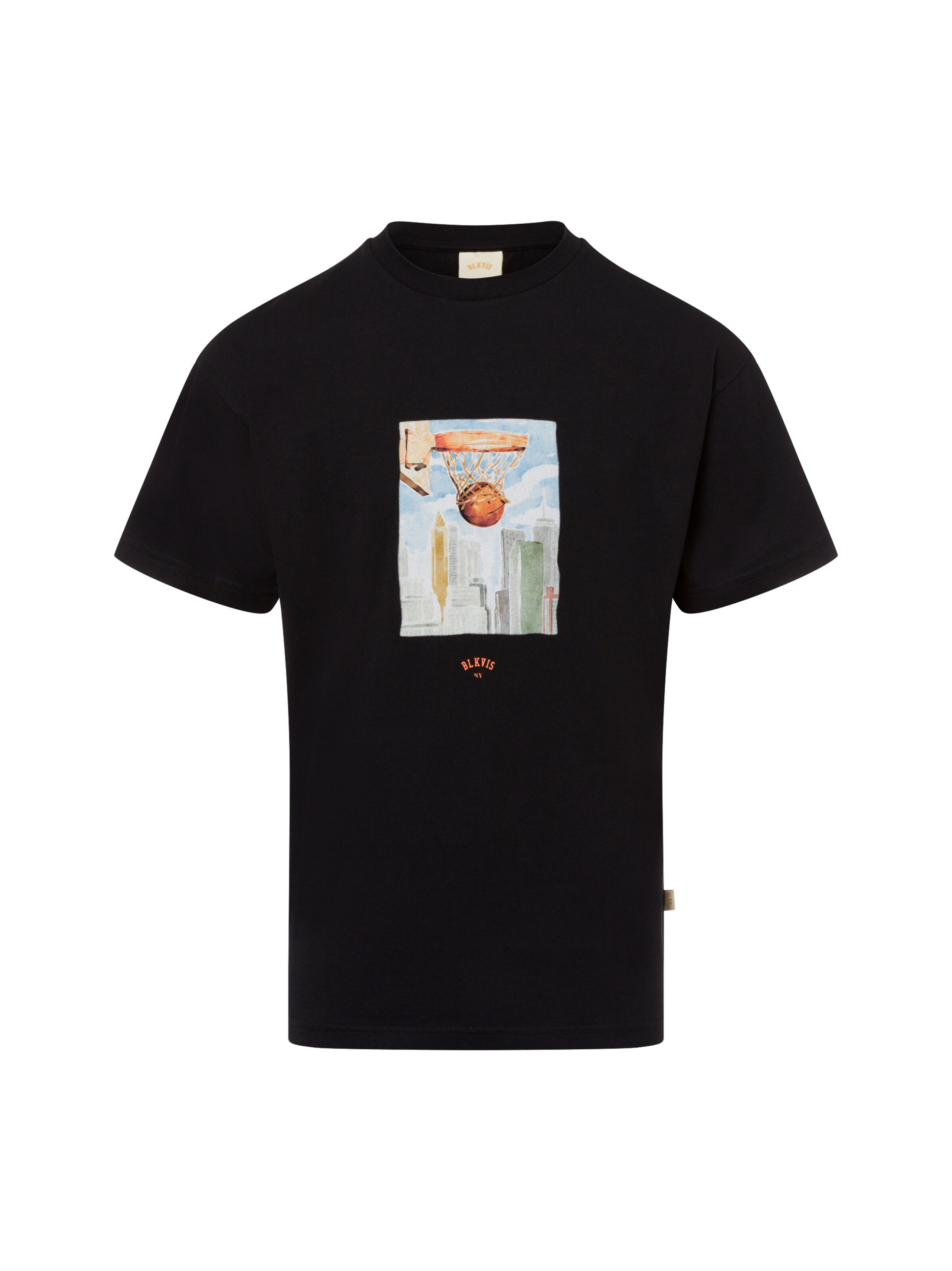 BLKVIS T-Shirt in Schwarz: Vorderseite