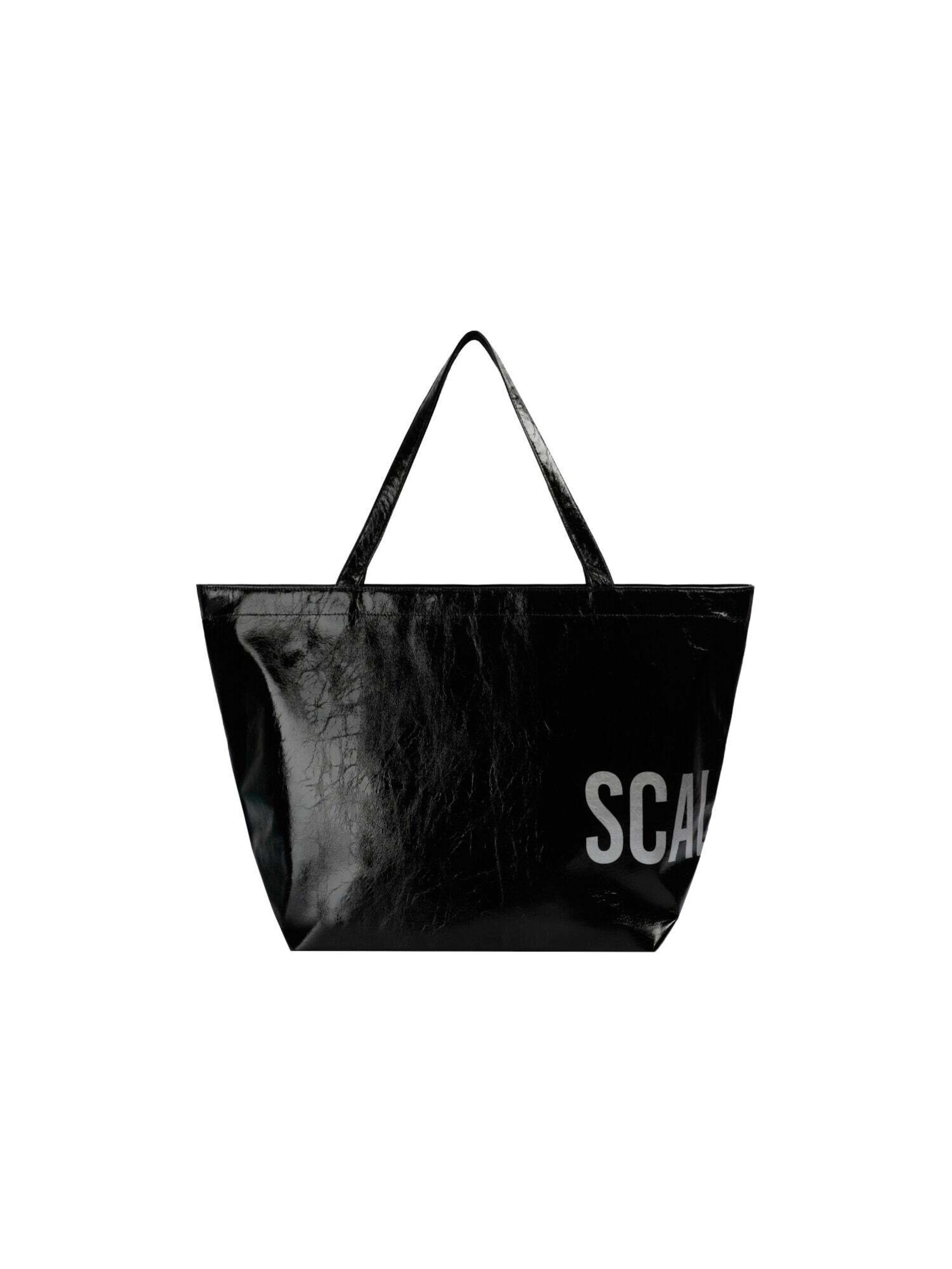 Shopper di Scalpers in nero: frontale