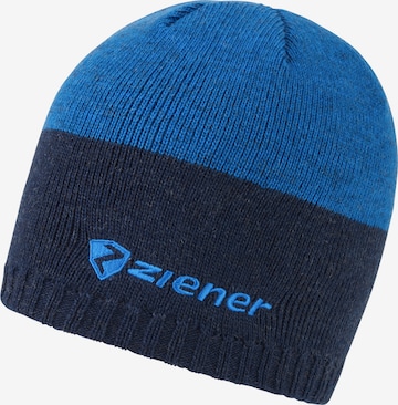 ZIENER Athletic Hat 'IRUNO' in Blue: front