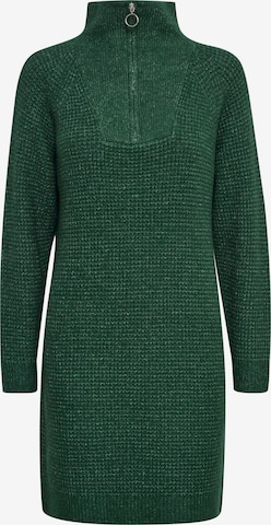 b.young Strickkleid in Grün: Vorderseite