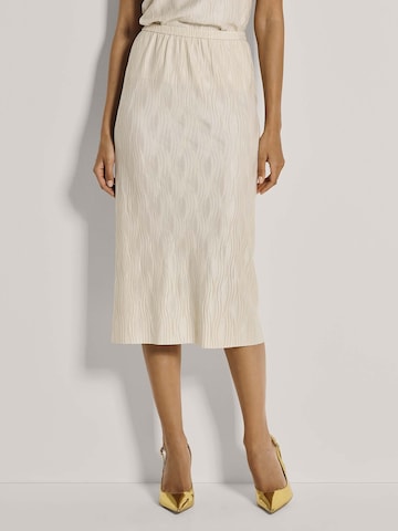 Jupe MADELEINE en blanc : devant