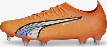 Chaussure de foot 'Ultra Ultimate' PUMA en orange : devant