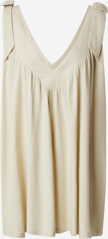 Robe Tatiana Zidekova en beige : devant