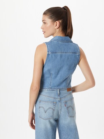 LEVI'S ® Bodywarmer 'Lilou Denim Vest' in Blauw