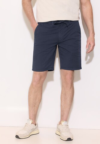 Street One MEN Regular Chino Pants in Blue