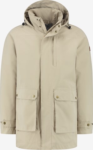 MGO Between-Seasons Parka in Beige: front