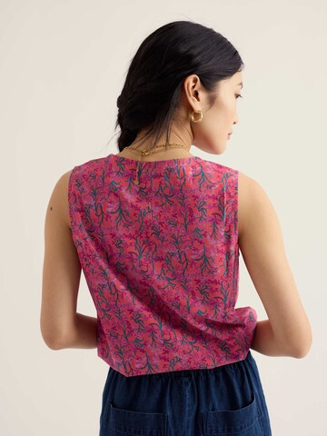 Seasalt Cornwall Bluse 'Cobbs Well' i orange