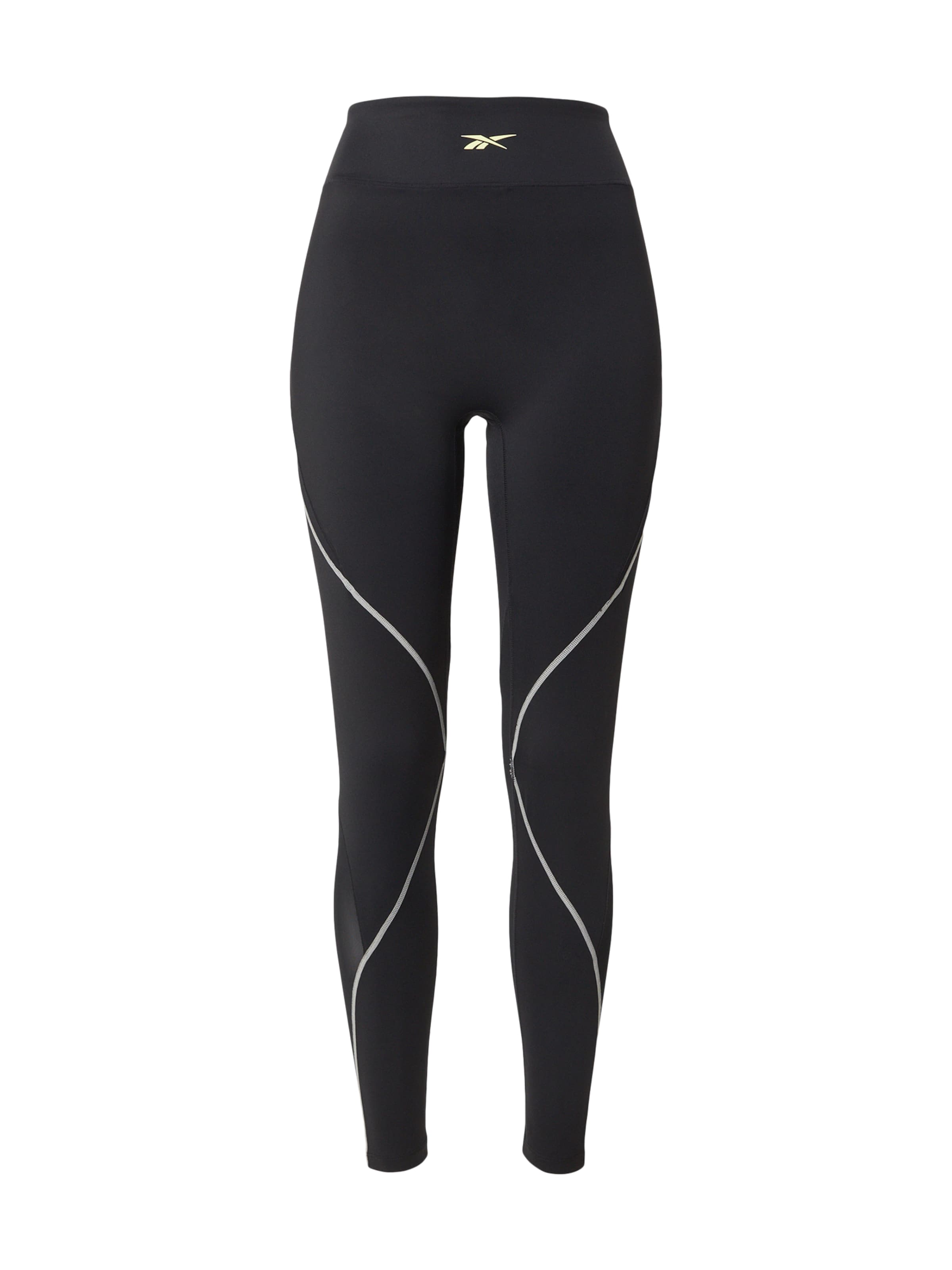 Reebok Skinny Sportsbukser i sort: forside