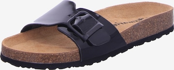 Mule Tamaris en noir : devant