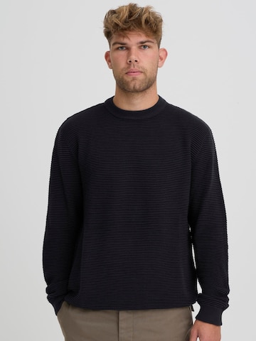 !Solid Пуловер 'Valencia' в черно