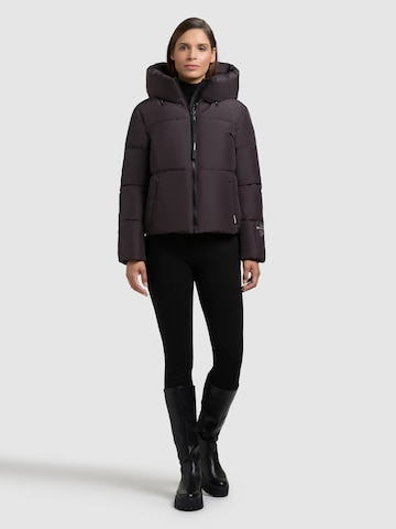 khujo Winter jacket 'Audrey Matt' in Purple