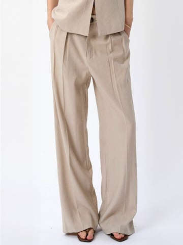 Regular Pantalon ' Isolde ' TEESHOPPEN en beige