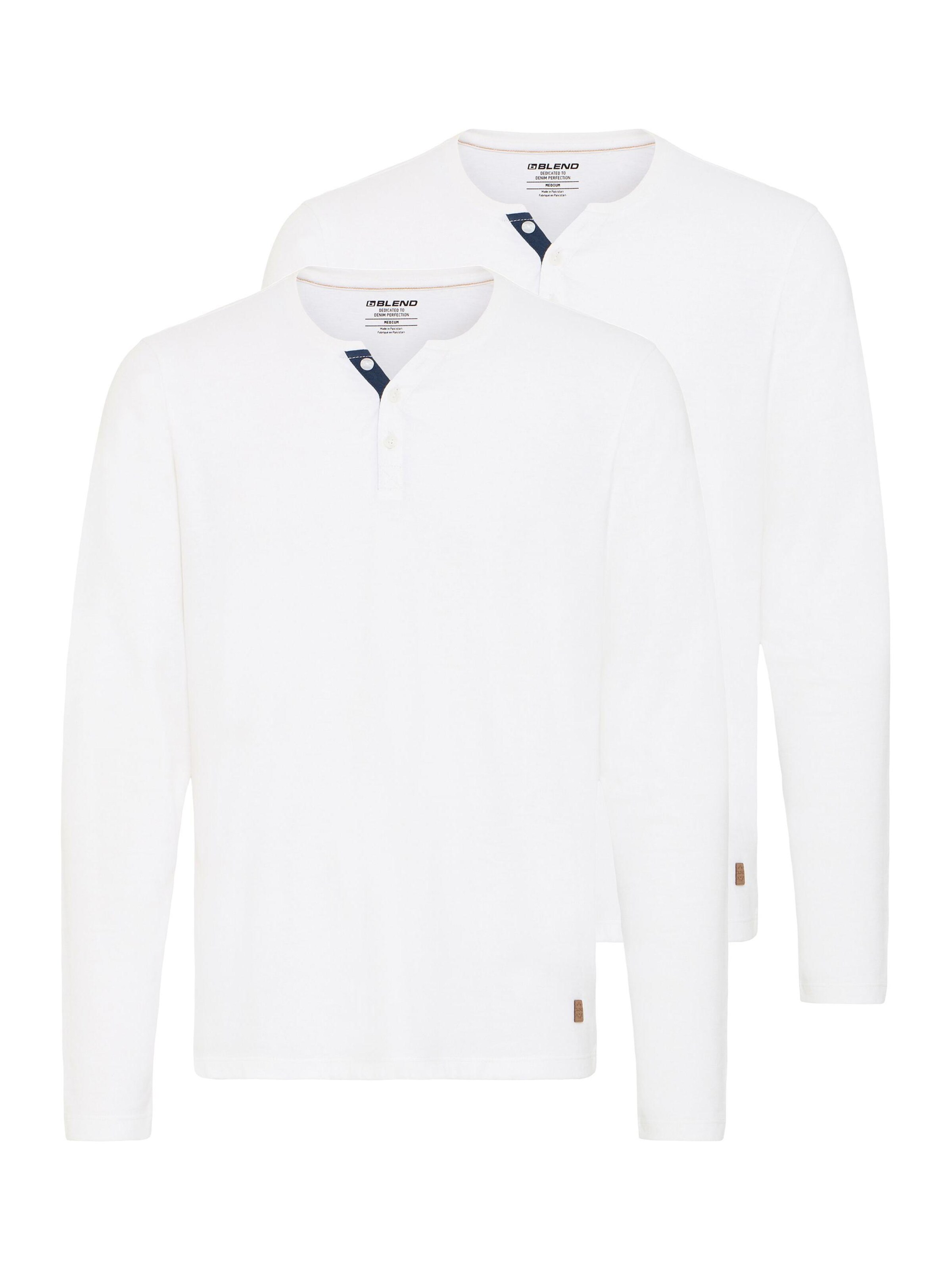 BLEND - Camiseta 'HOLLIE' en blanco: frente