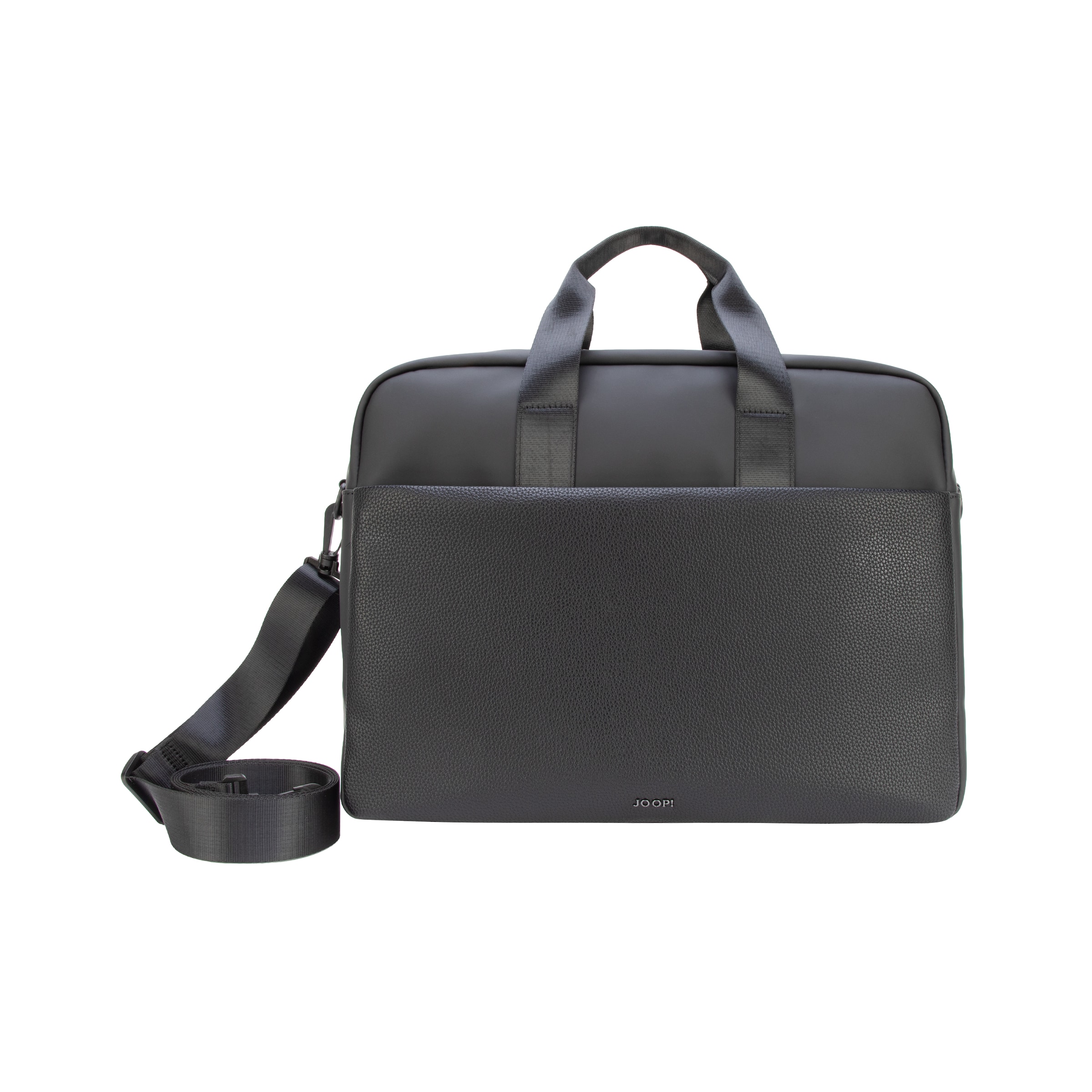JOOP! Laptoptas in Zwart: voorkant