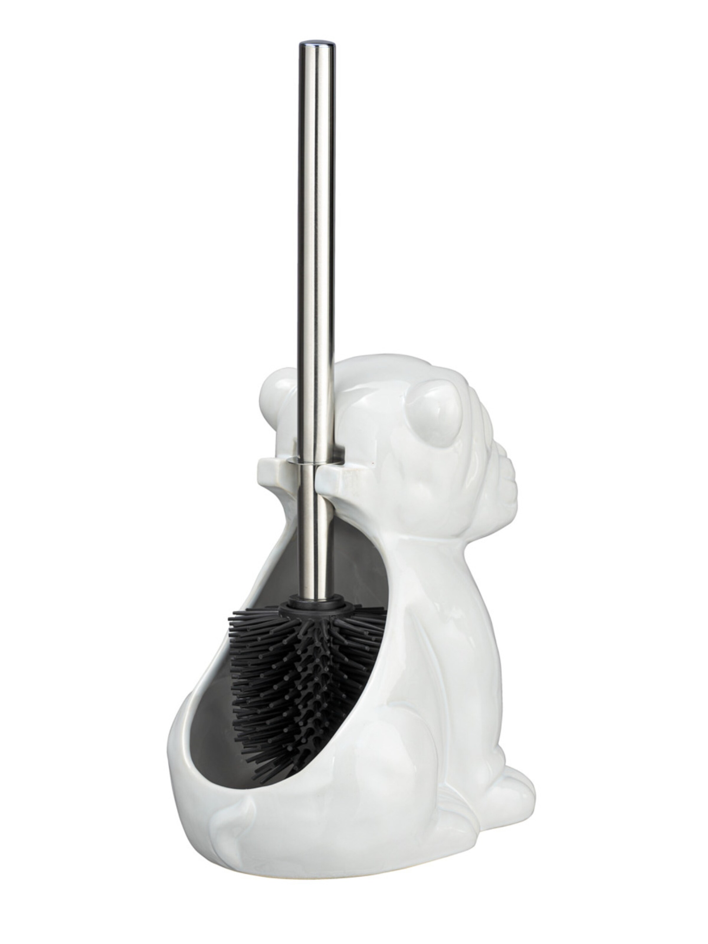 Wenko Toilet Accessories 'Cat' in White