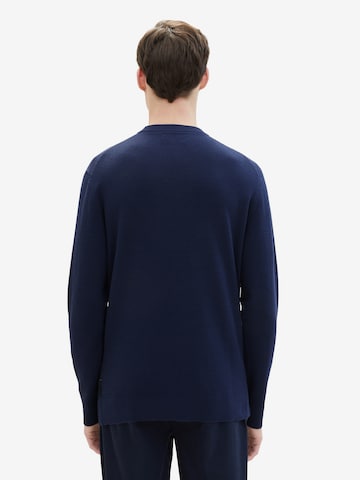 TOM TAILOR DENIM Pullover i blå