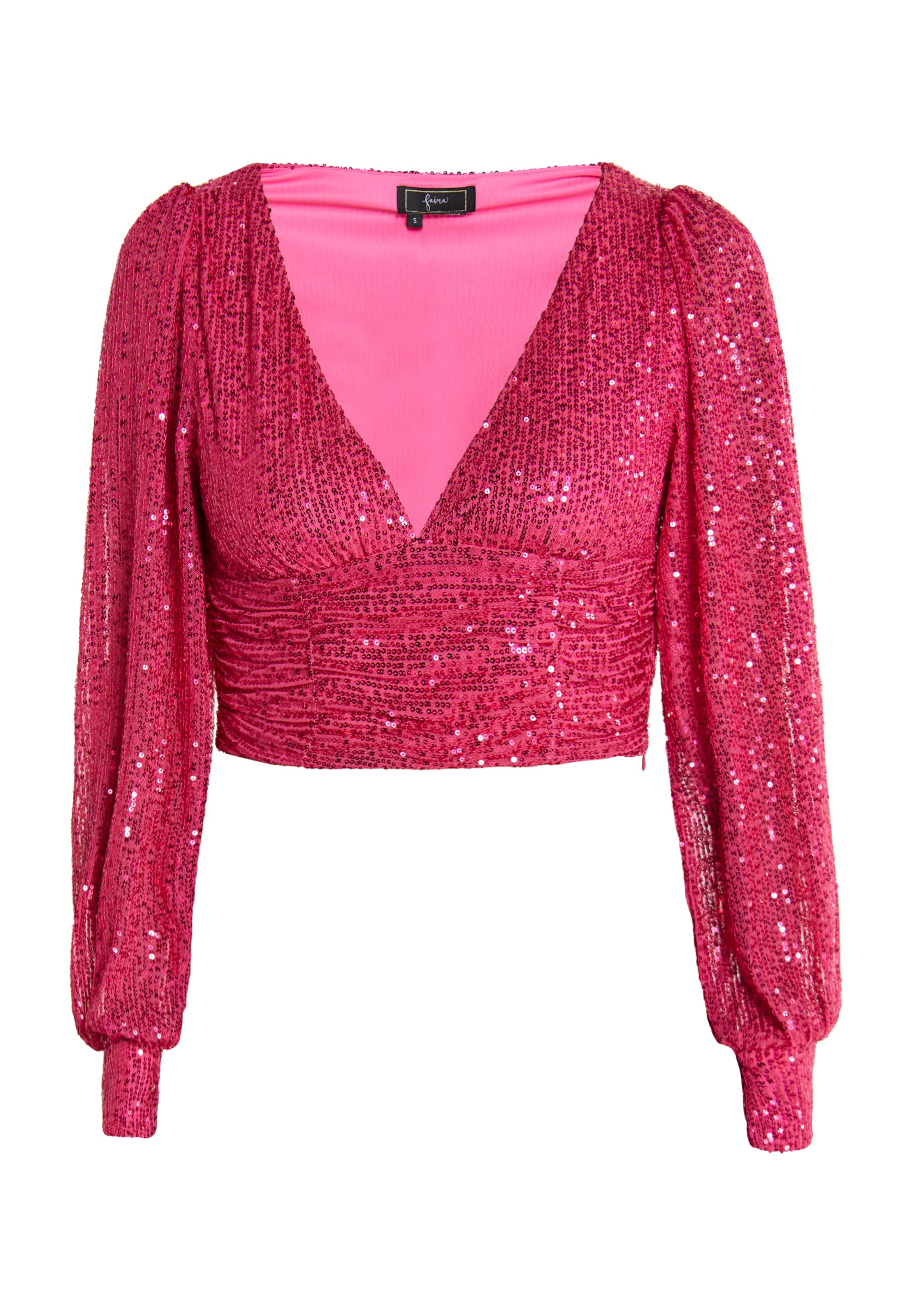 rozā faina T-Krekls 'Nascita': no priekšpuses