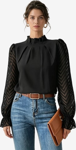 MODIURBAN Top in Schwarz: Vorderseite