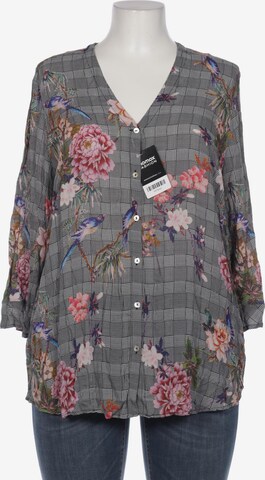 VIA APPIA DUE Blouse & Tunic in XXXL in Grey: front
