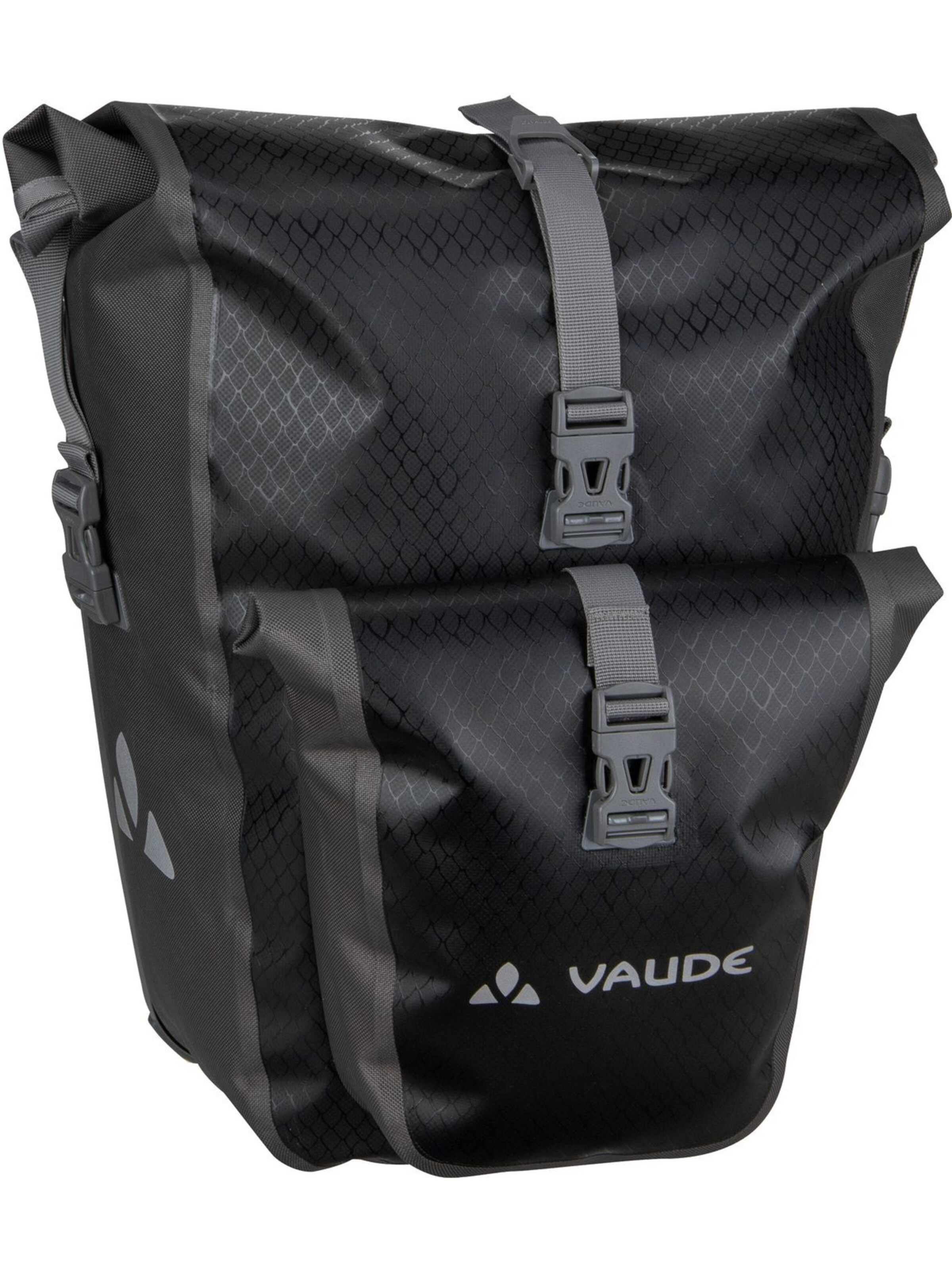 VAUDE Fahrradtasche in Schwarz: Vorderseite