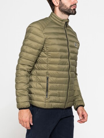 Carrera Jeans Outdoorjacke 'Upright-Collar'‌‌‌‌‌ in Grün