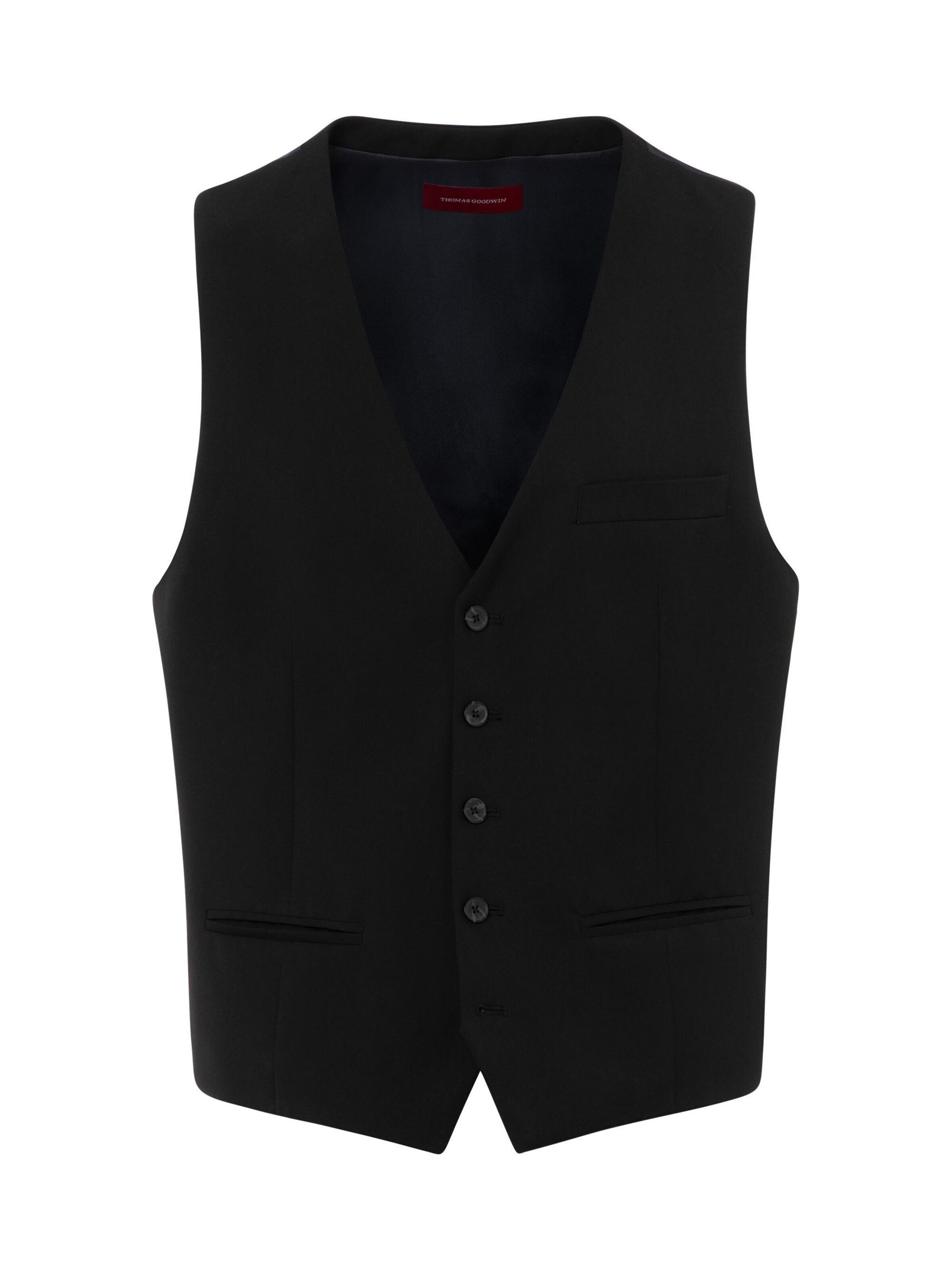 Gilet de costume Thomas Goodwin en noir