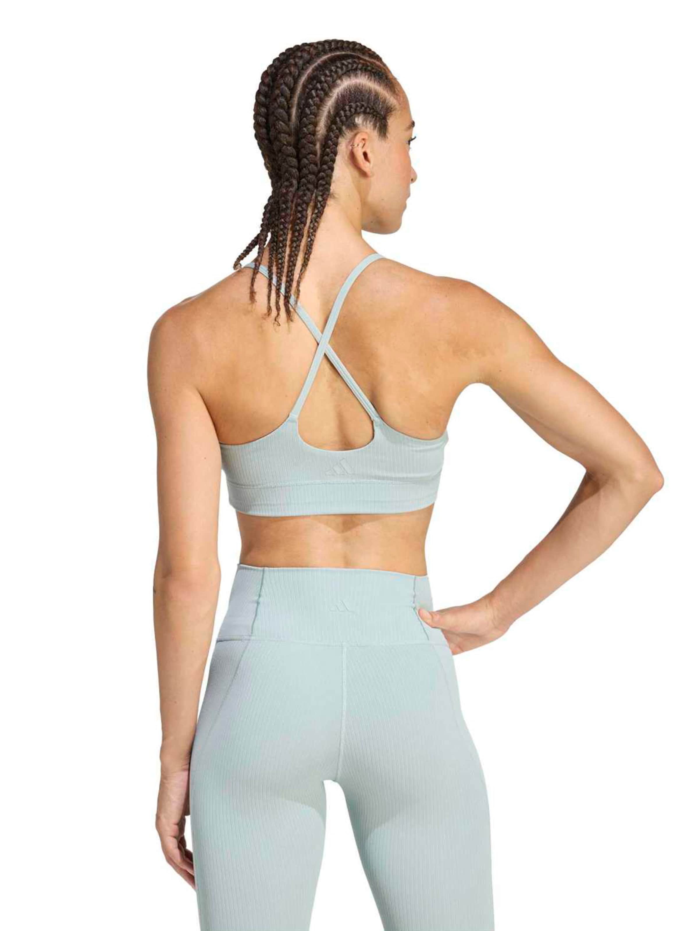 Bustier Soutien-gorge de sport 'All Me' ADIDAS PERFORMANCE en vert : derrière
