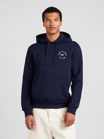 TOMMY HILFIGER Sweatshirt in Blau: Vorderseite