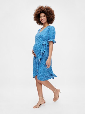 MAMALICIOUS Jurk 'Lorina' in Blauw