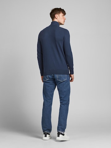 mėlyna JACK & JONES Megztinis 'Emil'