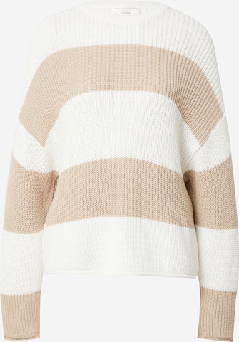 Guido Maria Kretschmer Collection Sweater 'Talea' in Beige: front