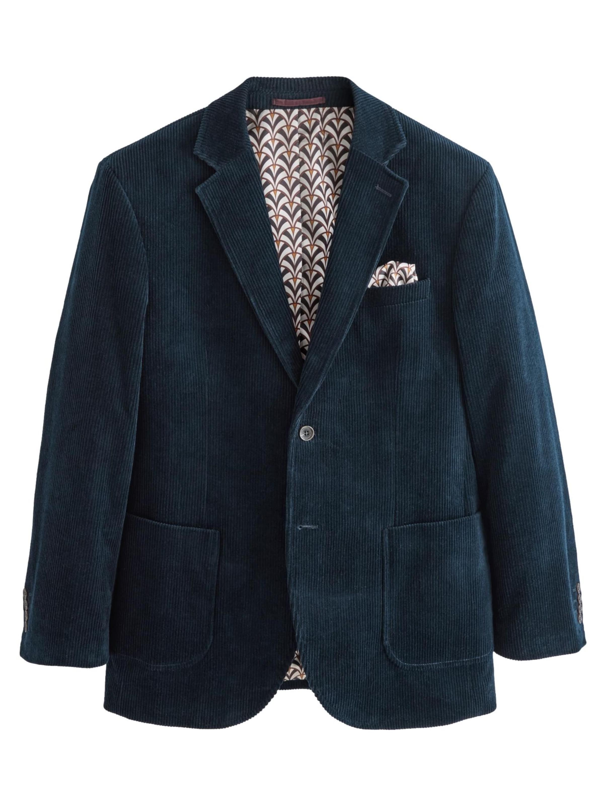 Next Regular fit Kavaj i blå: framsida