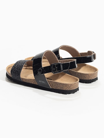 Bayton Sandále 'Abyss' - Čierna