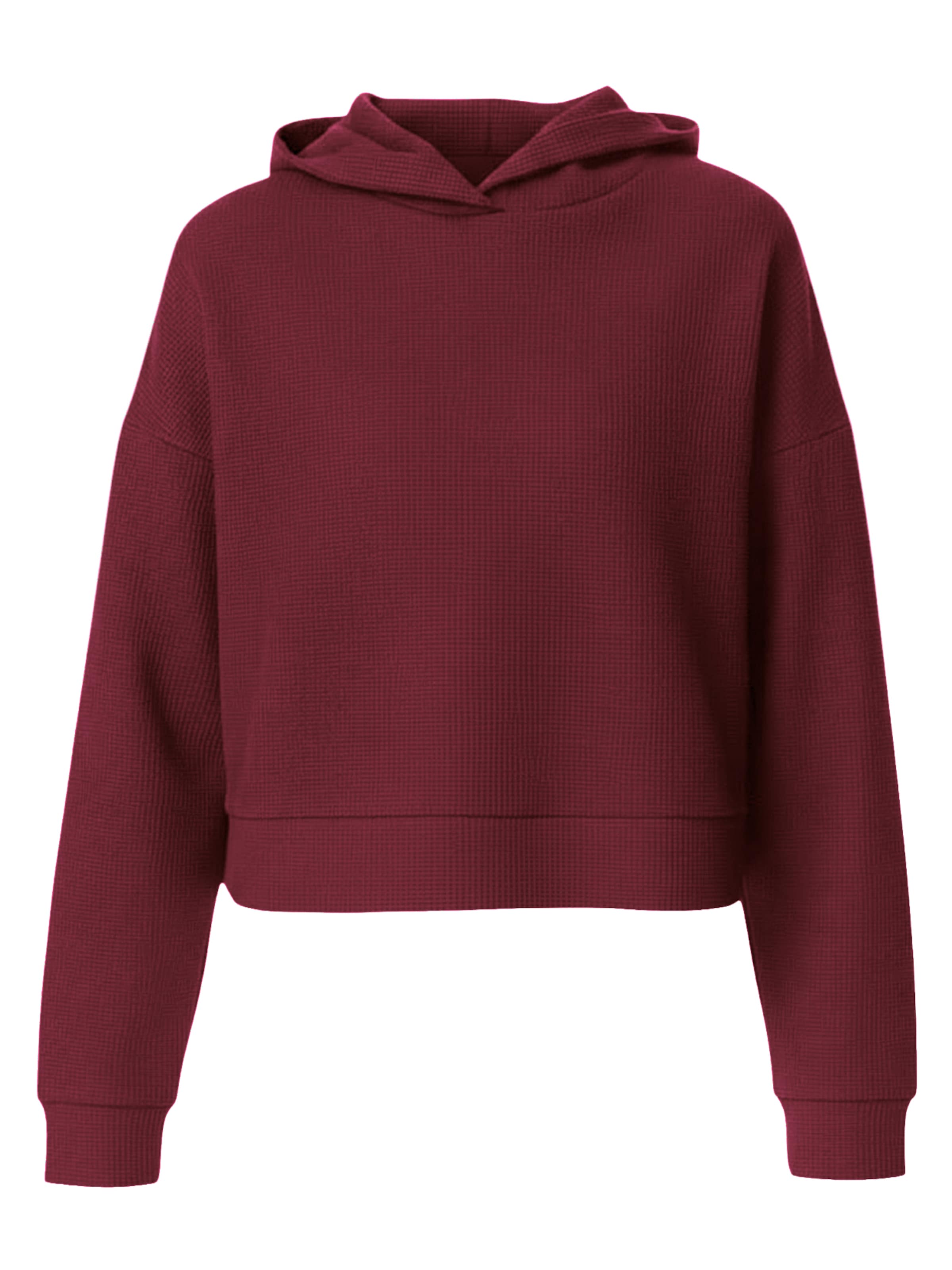 Organication Sweatshirt in Red: front